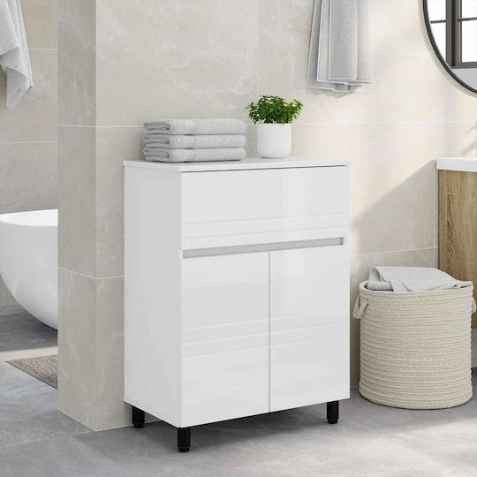 vidaXL Panglică Fără Lavoar M60xA35xÎ80cm Alb