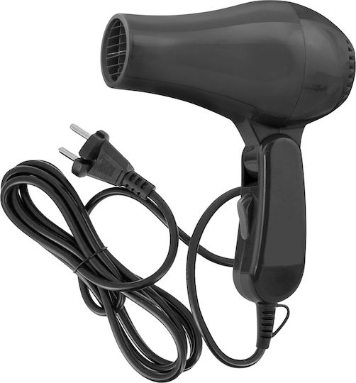 Avizar Reisehaartrockner 750W Kompakter Faltbarer Format Schnelles Trocknen Schwarz