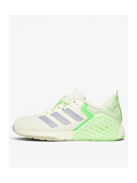 adidas Dropset 3 Frauen Crossfit Weiße Sportschuhe