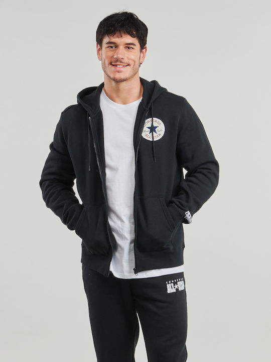 Chuck Sweatshirt mit Kapuze  Chuck Fleece Standard Fit CVM53K03-Schwarz