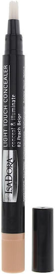IsaDora Light Touch Flüssiger Abdeckstift Pfirsich Beige 2,2 g