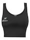 Damen Sport-BH Schwarz mit Futter