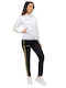 Revolution Damen Jogginghosen Weiß/Gold