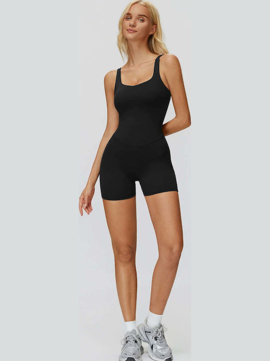 Women's One-piece Shorts Black/Black