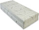 SteweHome King Size Orthopedic Mattress 185x185x18cm with Springs