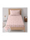 Astron Italy Kinderbettlaken Set Mit Gummizug Baumwolle Fairytale Girls Rosa 100x230cm 2 Stück
