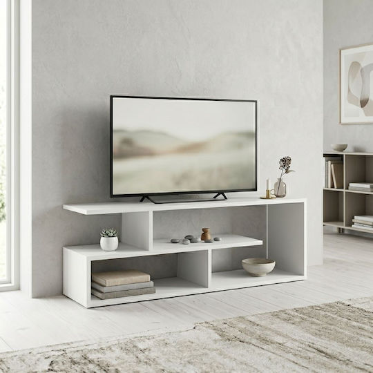 Forever Suport TV De Podea Alb 120x30x40 cm