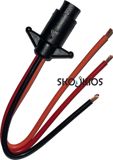 Fiș Masculin Easterner Motor Electric 3p 24v
