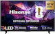 Hisense Smart Τηλεόραση 85" 4K UHD QLED E7S PRO HDR (2026) 85E7S PRO