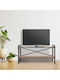 Metal Multicolour TV Stand L120xD34xH60cm