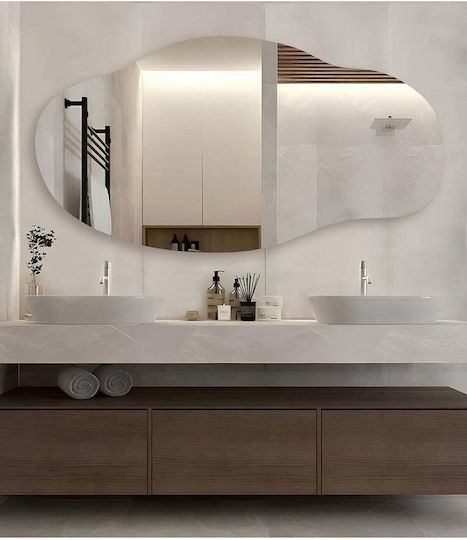 SteweHome STE-009756-P9756 Καθρέπτης Ολόσωμος Ασύμμετρος Γκρι 150x30cm SteweHome STE-009756-P9756 Καθρέπτης Ολόσωμος Ασύμμετρος Γκρι 150x30cm