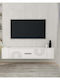 SteweHome TV-Ständer Mehrfarbig M120xP26xH33cm