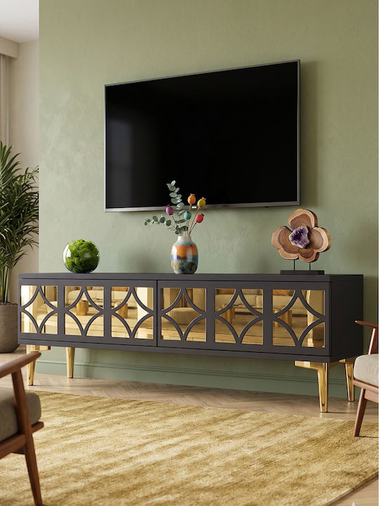 Stand TV Alb L120xA30xÎ41cm
