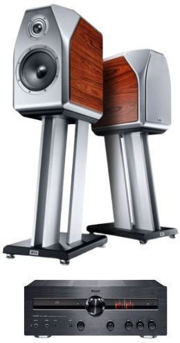 Heco Tonsystem 2.0 MA 900 + BellaDonna mit CD Player und Bluetooth Schwarzes