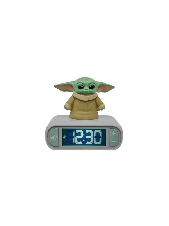 Lexibook Disney Star Wars Ψηφιακο Ξυπνητηρι Grogu 3d Φωτιστικη Φιγουρα Νυκτος Ηχητικα Εφε 25.rl800sw