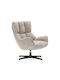 Odette Drehbarer Sessel Ecru 81x73x89cm