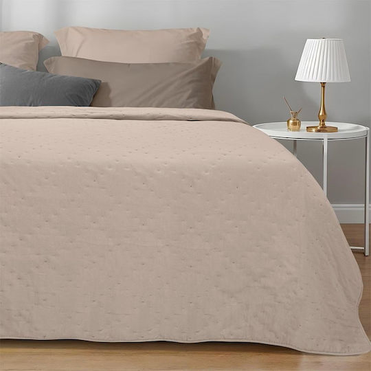 Blanc de Blanc Tagesdecken Super-King Rosa 220x240cm