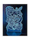 Decorative LED Light 3D Illusion 3x3cm