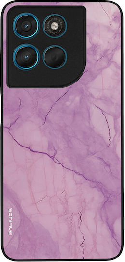 Sonique Marble Series Case Motorola Moto G57 Power 5G Moto G67 Power 5G Violet