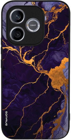 Sonique Marble Series Honor 600 Lite 5g Mobile Phone Case Purple