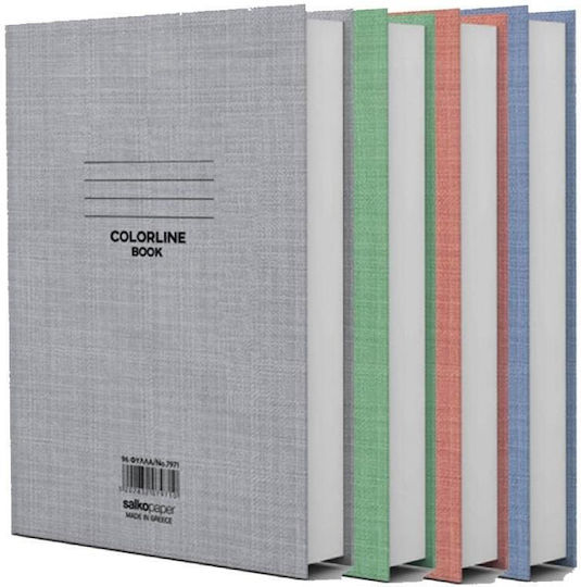 Salko Paper Тетрадка Бял B5 100 Листове 3 Теми Бял