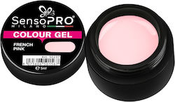 Gel UV Colorat French Roz 5ml Sensopro Milano