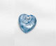 Decoratiuni Inima Bleu Acrilic 2,1cm Înălțime 1 Pachet=150 Bucăți