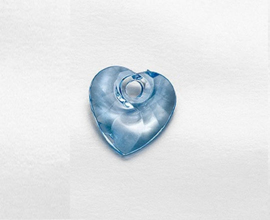 Decoratiuni Inima Bleu Acrilic 2,1cm Înălțime 1 Pachet=150 Bucăți