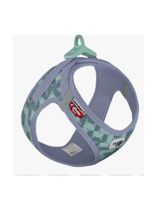 Σαμαρακι Vest Harness Curli Clasp Air-mesh Se26 Semi Circle Blue Small 4.5-8.0kg 38.3-43.3cm
