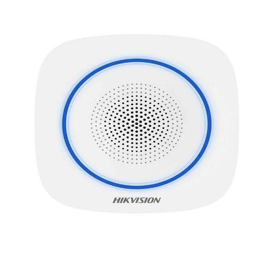 Hikvision Ασύρματη Σειρήνα Συναγερμού Εσωτερικού Χώρου 110dB 12.8x13εκ.