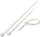 Eurolamp Plastic Cable Ties in White Colour 100pcs 147-54014