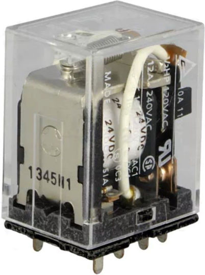 Реле Dpdt 24v Dc 10a Ly2-0 24vdc Omron