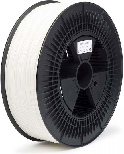 Real Filament PLA 3D Drucker Filament 1.75mm Weiß 5kg