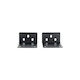 Hikvision 1u380 Rack Mount Kit 1u Schwarzes Zubehör für Rack-Schränke