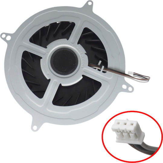 Console Cpu Cooling Fan Sony Playstation 5 Ps5 Disc Edition Cfi-1000a Cfi-1015a Cfi-1100a Cfi-1115a Digital Edition Cfi-1000b Cfi-1015b Cfi-1100b Cfi-1115b Lyp1240hgg4e 12v 2.5a 3pin 23 Blades Code 81759