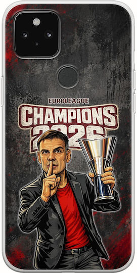 Kings Europe 2026 Coach B Case Google Pixel 5a 5G Flexible TPU Transparent Silicone