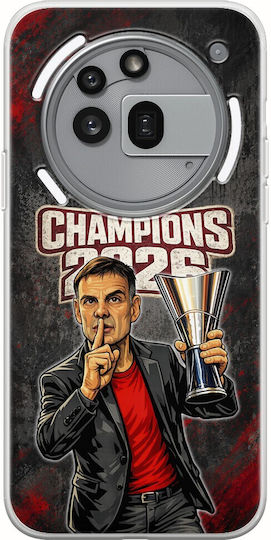 Калъф Kings Europe 2026 Coach B Nothing Phone 3a Pro 5g Гъвкав TPU Прозрачен Силикон
