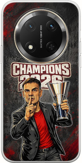 Husă Kings Europe 2026 Coach B Honor Magic 7 Lite 5g Flexibil TPU Silicon Transparent