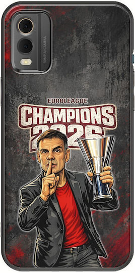 Handyhülle Kings Europe 2026 Coach B Nokia C32 Schwarze Tpu Silikon