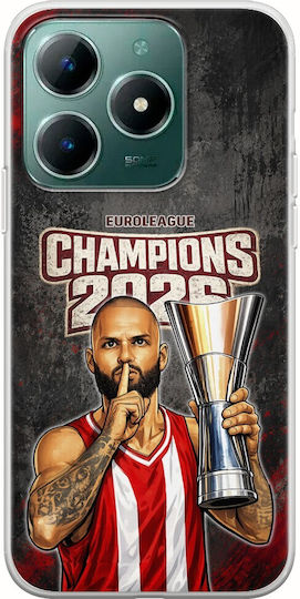Kings Europe 2026 French Sniper Case Realme C61 Flexible TPU Transparent Silicone