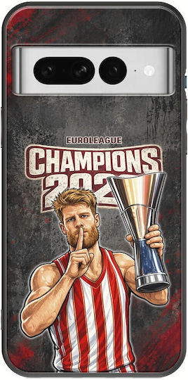 Handyhülle Kings Europe 2026 Marine Google Pixel 7 5G Schwarzes TPU Schwarz Silikon