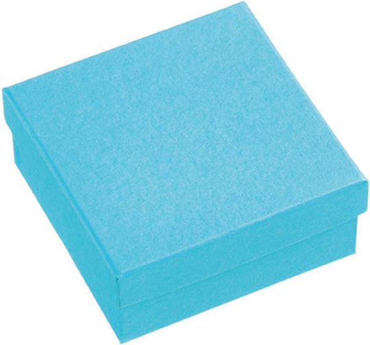 Wedding Favors Materials Paper Box Turquoise 9x9x4 Per Set 12 Pieces
