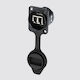 Βύσμα Fiber Lc Double Σασί Seetronic Cover Ip65 Black Optical