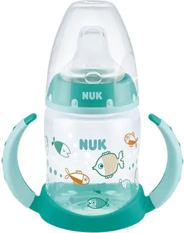 Nuk Plastic Baby Bottle First Choice Anti-colic with Silicone Teat for 6-18 Months 150ml