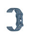 Tragbares Silikonband Concave Cartoon Muster Amazfit GTR 4 46mm Felsen Blau