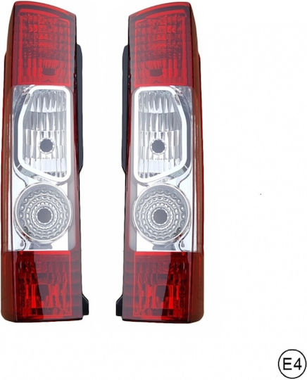 Комплект Стоп Светлини Fiat Ducato Peugeot Boxer Citroen Jumper 2006+ 136645408 136645508