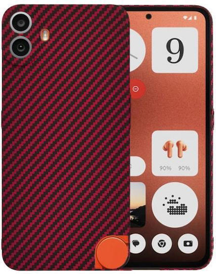 Case Nothing Cmf Phone 1 Techsuit Carbonite Fibershell Rosa