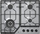 Thermogatz TGC 6014 IX Natural Gas Autonomous Cooktop Inox 58x50cm Silver