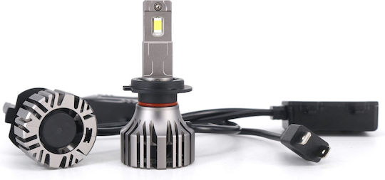 Heleco Car Lamps H7 Canbus LED 6500K Cold White 12-24V 90W 2 Pieces
