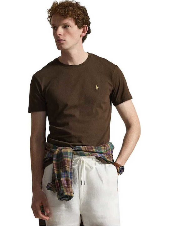 Ralph Lauren Polo Short Sleeve Brown Blouse